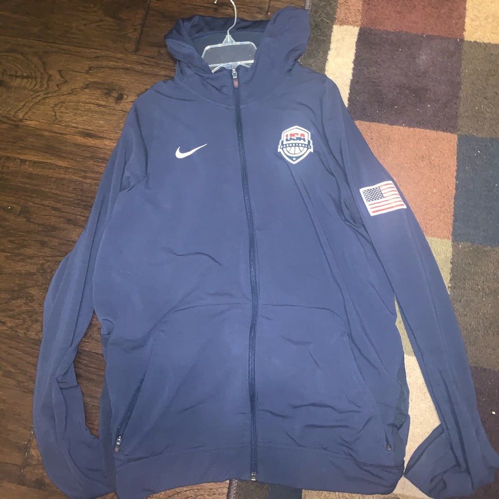 USA basketball jacket from camp